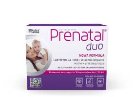 Prenatal DUO 30 tabletek + 60 kapsułek