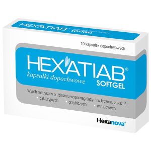 Hexatiab 10 kapsułek dopochwowych