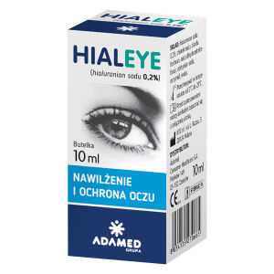 Hialeye 0,2% krople do oczu 10 ml