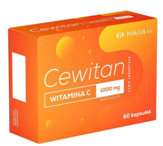 Cewitan Witamina C 1000mg 60 kapsułek