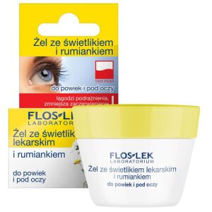 FLOS-LEK Żel ze świetlik i rumianek 10ml