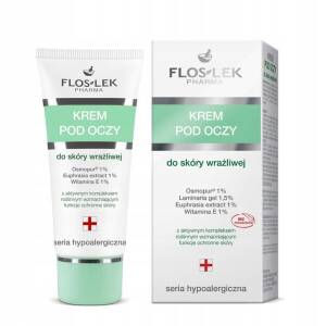 FLOS-LEK Krem pod oczy hypoalergiczny skóra wrażliwa 30ml