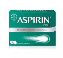 Aspirin Pro tabl.powl. 0,5 g 20 tabl.