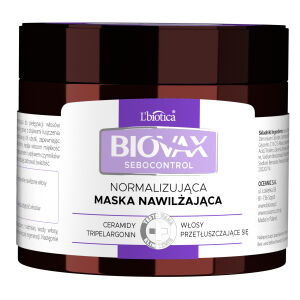 BIOVAX Sebocontrol Normalizująca maska seboregulująca 250 ml