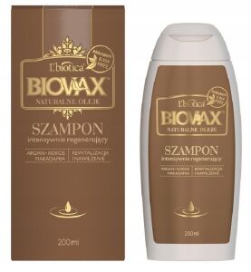 L'BIOTICA Szampon argan macadamia 200ml