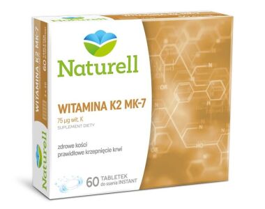 NATURELL Witamina K2 x 60tbl.do ssania