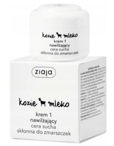 ZIAJA Kozie Mleko Krem 1 nawilżający 50 ml