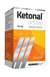 Ketonal Active x 20kaps.