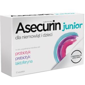 Asecurin Junior x 10 saszetek