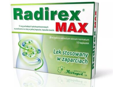 Radirex MAX 37,5mg 10 kaps.