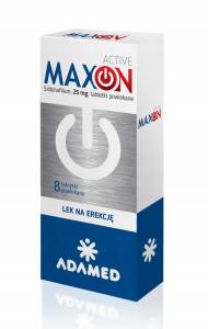 MAXON ACTIVE tabl.powl. 0,025 g 8 tabl.