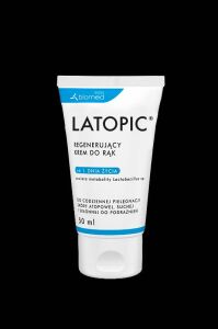 LATOPIC Krem do rąk regenerujący 50ml