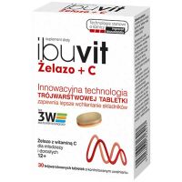 Ibuvit Żelazo+C 30 tabletek