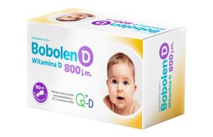 Bobolen Vit D 800 j.m. 90kaps