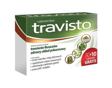 Travisto 40 tabletek