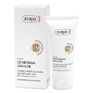 ZIAJA MED SPF 50+ Tonujacy Jasny 50ml