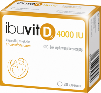 Ibuvit D3 4000j.m. 30 kapsułek