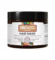 L'BIOTICA BIOVAX BOTANIC Maska ocet jabłkowy rozmaryn 250ml