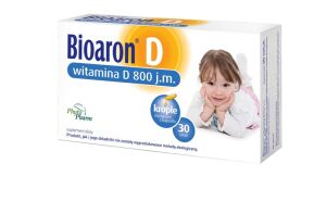 Bioaron Witamina D  800 j.m. 30 kapsułek