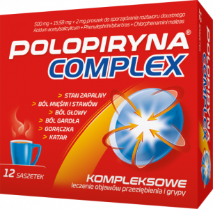 Polopiryna Complex 12 saszetki 