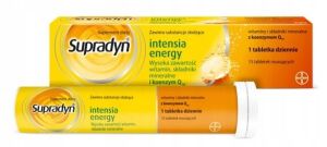 Supradyn Intensia Energy 15 tabletek musujących