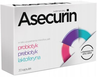 Asecurin 20 kapsułek