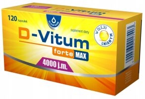 D-Vitum forte Max 4000 j.m. 120 kapsułek