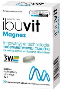 Ibuvit Magnez 30 tabletek