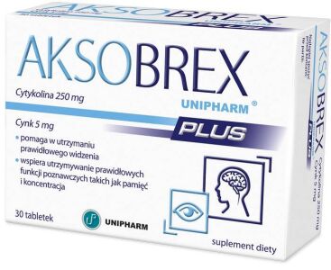 Aksobrex Unipharm Plus 30 tabletek