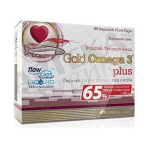 Gold Omega 3 plus z olejem z kryla x 60 kapsułek