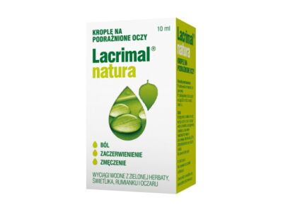 Lacrimal natura krople do oczu roztwór 10ml