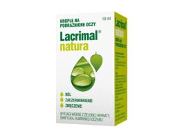 Lacrimal natura krople do oczu roztwór 10ml