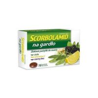 Scorbolamid na gardło x 16 tabletek do ssania