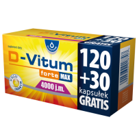 D-Vitum forte Max 4000 j.m. 150 kaps. (120 + 30 GRATIS)