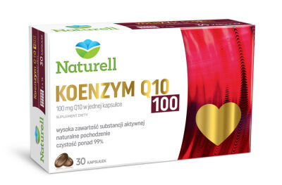 NATURELL Koenzym Q10 100 30 kapsułek