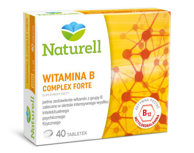 NATURELL Witamina B Complex Forte 40 tabletek