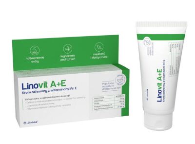 LINOVIT A+E Krem ochronny z witaminami A,E 50g