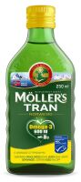 Tran Mollers Norweski cytrynowy płyn 250ml