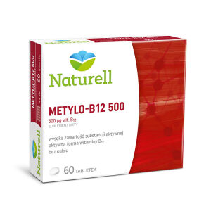 NATURELL Metylo B-12 60 tabletek