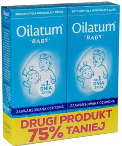 OILATUM BABY Emulsja do kąpieli 500+500ml