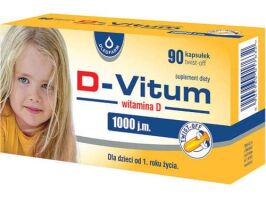 D-Vitum witamina D 1000 j.m. 90 sztuk