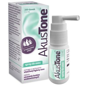 Akustone spray do uszu 15 ml