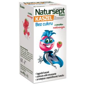 Natursept MED Kaszel lizaki bez cukru x 6szt