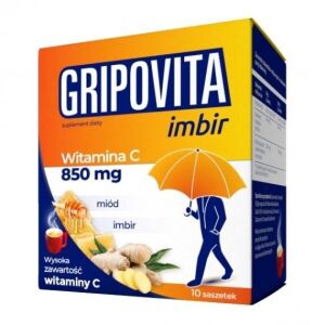 Zdrovit Gripovita Imbir 10 saszetek