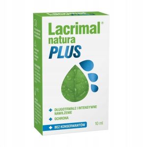 Lacrimal Natura Plus 10 ml krople oczne