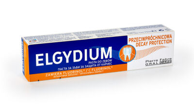 ELGYDIUM Pasta d/zęb. przeciwpróchn.75ml