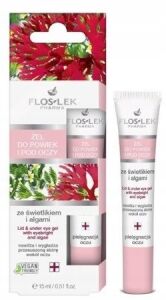 FLOS-LEK żel pod oczy świetlik+ algi 15ml