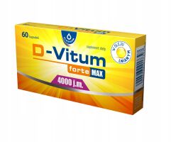 D-Vitum Forte Max 4000 j.m. 60 kapsułek