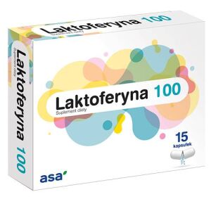 Laktoferyna 100 15 kapsułek