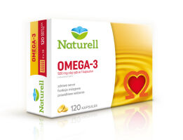 NATURELL Omega-3 0,5 g 120 kapsułek